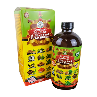 Moringa & Black Seed Detox Bitters - 12 Herb Blend