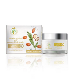 Moroccan Argan Oil w/ Papaya & Kojic Powder Face Cream