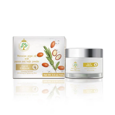 Moroccan Argan Oil w/ Papaya & Kojic Powder Face Cream