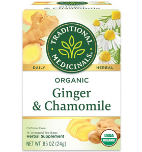 Organic Ginger & Chamomile Tea