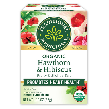 Organic Hawthorn & Hibiscus Tea