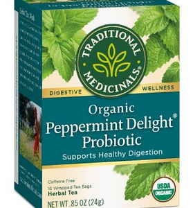 Organic Peppermint Delight Probiotic Tea
