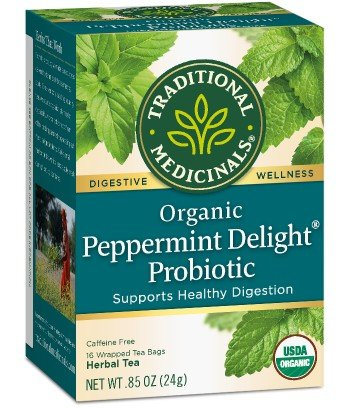 Organic Peppermint Delight Probiotic Tea