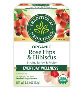 Organic Rose Hips & Hibiscus Tea