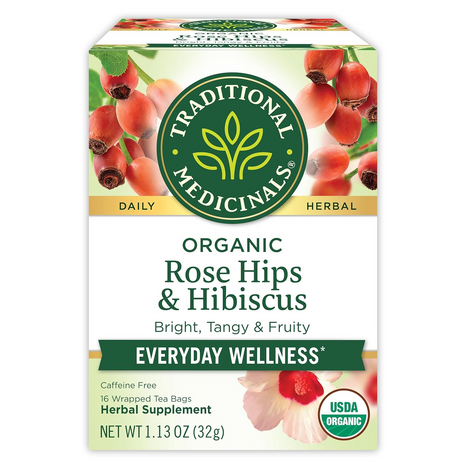 Organic Rose Hips & Hibiscus Tea