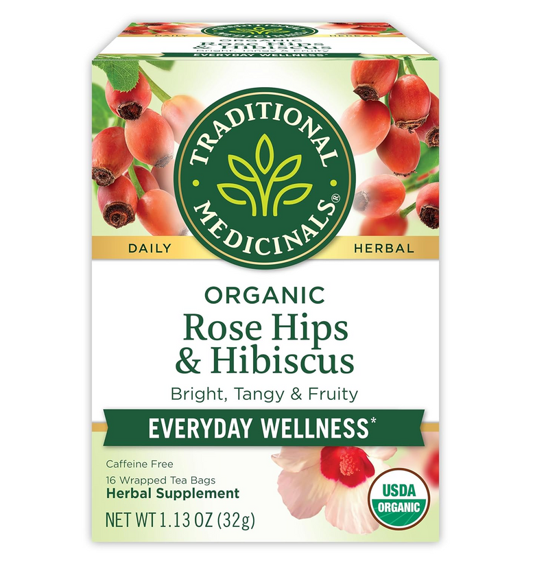 Organic Rose Hips & Hibiscus Tea