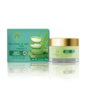 Shea Butter & Aloe Vera w/ Vitamin E Face Cream